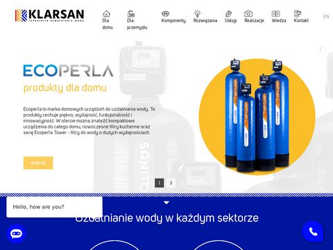 Klarsan.pl czysta woda w domu i przedsiębiorstwach