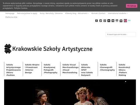 Ksa.edu.pl studia projektowanie mody