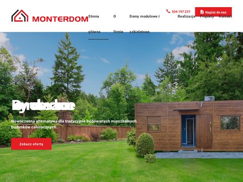 Monterdom - domki na zgłoszenie