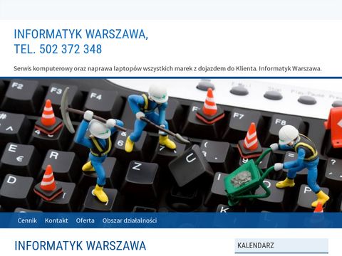 Naprawakomputera.waw.pl informatyk Warszawa