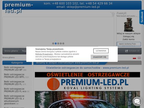 Premium-led.pl belki ostrzegawcze