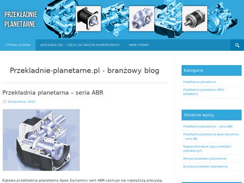 Przekladnie-planetarne.pl - branżowy blog
