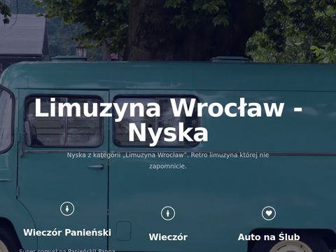 Retronyska.com wrocławskie limuzyny
