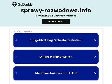 Sprawy-rozwodowe.info adwokat Warszawa