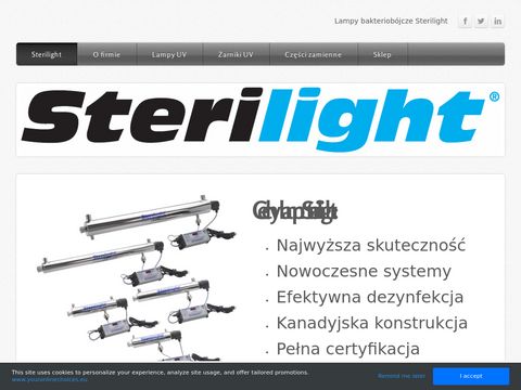 Sterilight.weebly.com - usuń bakterie z wody