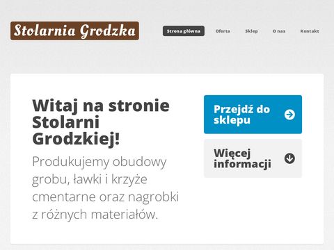 Stolarniagrodzka.pl wyroby drewniane na cmentarz