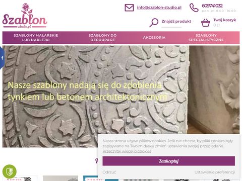 Szablon-studio.pl sklep internetowy