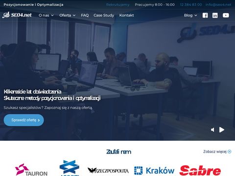 Seo4.net pozycjonowanie stron Kraków