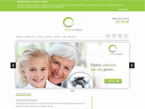 Smilemakers.com.pl stomatologia Wilanów