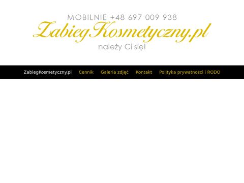 Zabiegkosmetyczny.pl mobilne usługi Warszawa