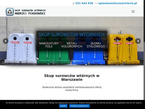 Zlom-ursynow.pl skup surowców wtórnych